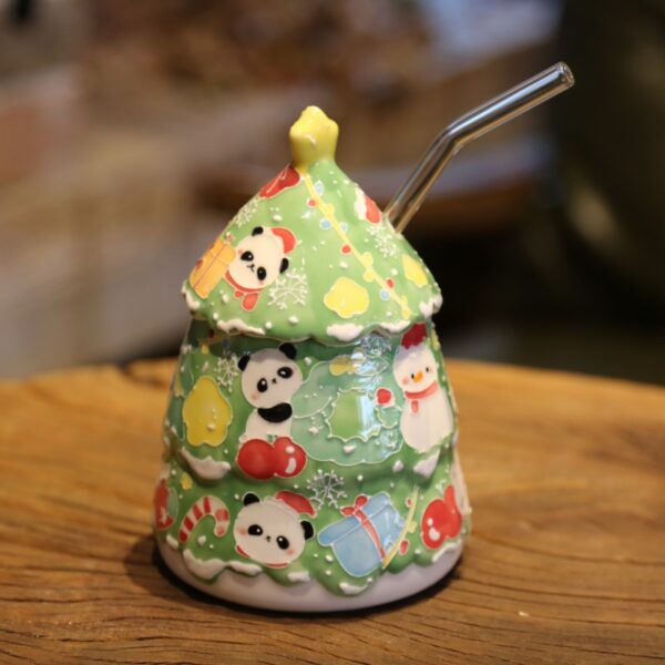 Christmas Tree Panda Mug-71