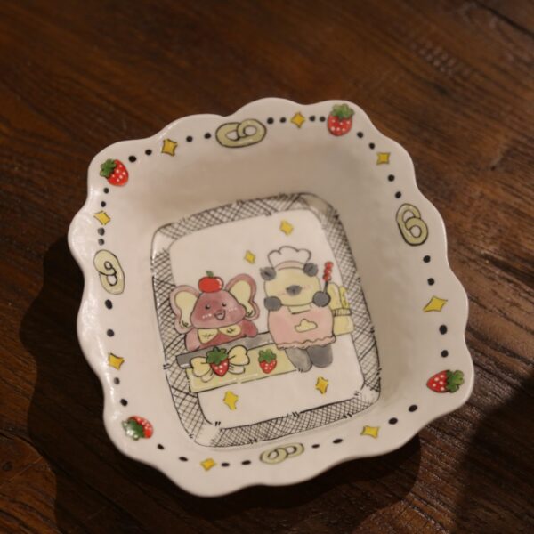 Petite Chef Bear Plate-93