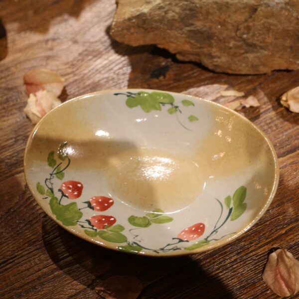 Strawberry Patterned Plate-10