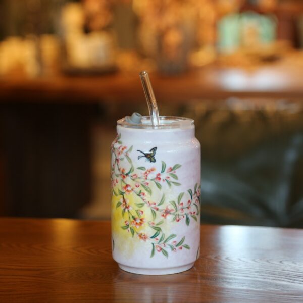 Blossom & Bird Ceramic Mug-45