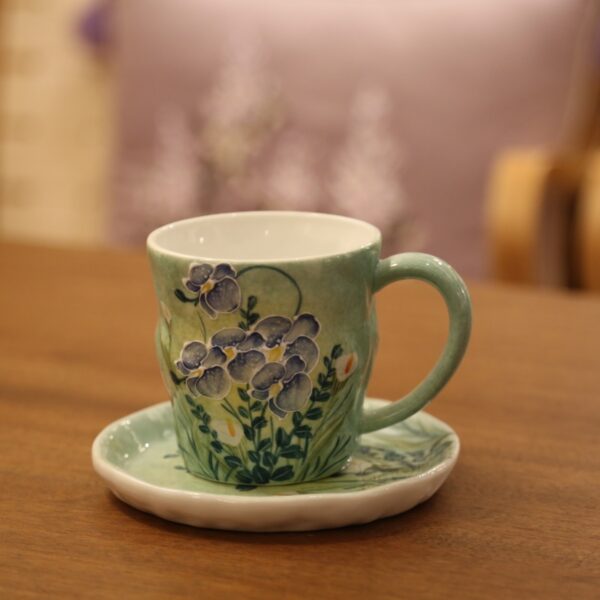 Lavender Bloom Cup+Saucer-48