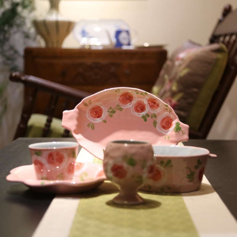 CX0B1075 Rose Tableware Set-61 - Image 1