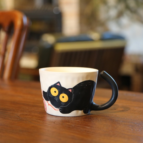 Playful Cat Tail Mug-15